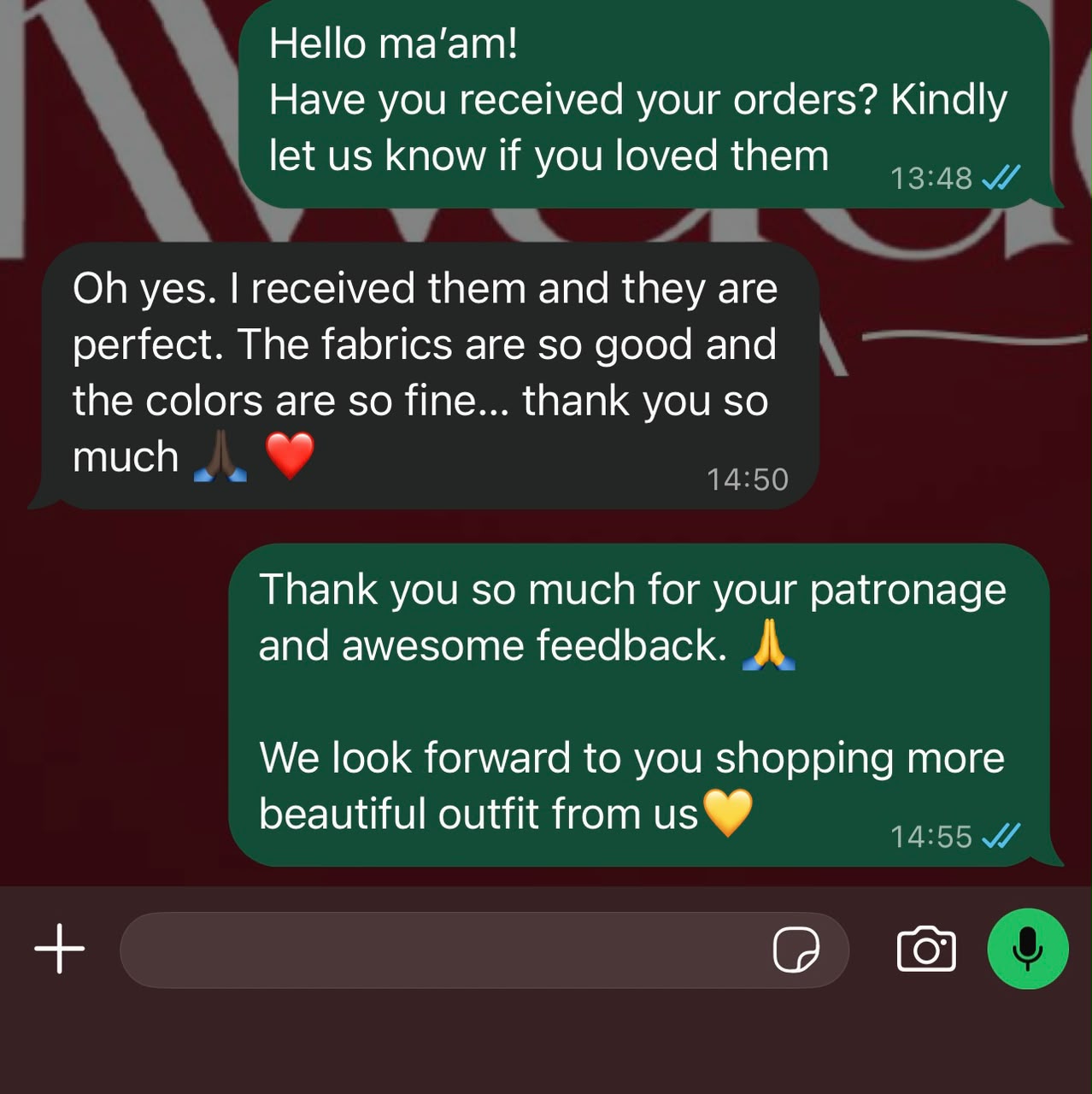 Testimonial from Chizzy